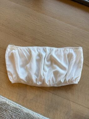 Cute White Vici Tube Top BNWT